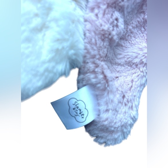 Slumberkins Unicorn Snuggler Plush Toy Dusty Rose Pink Lovey Security Blanket - Picture 3 of 3